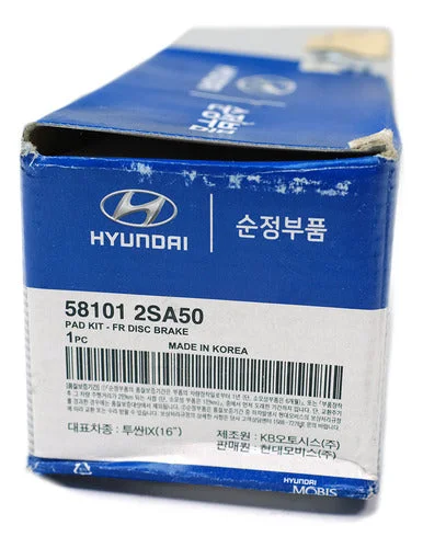 Juego Pastilla Freno Delantera 58101S1A00 Original Hyundai All New Santa Fe 18< 2