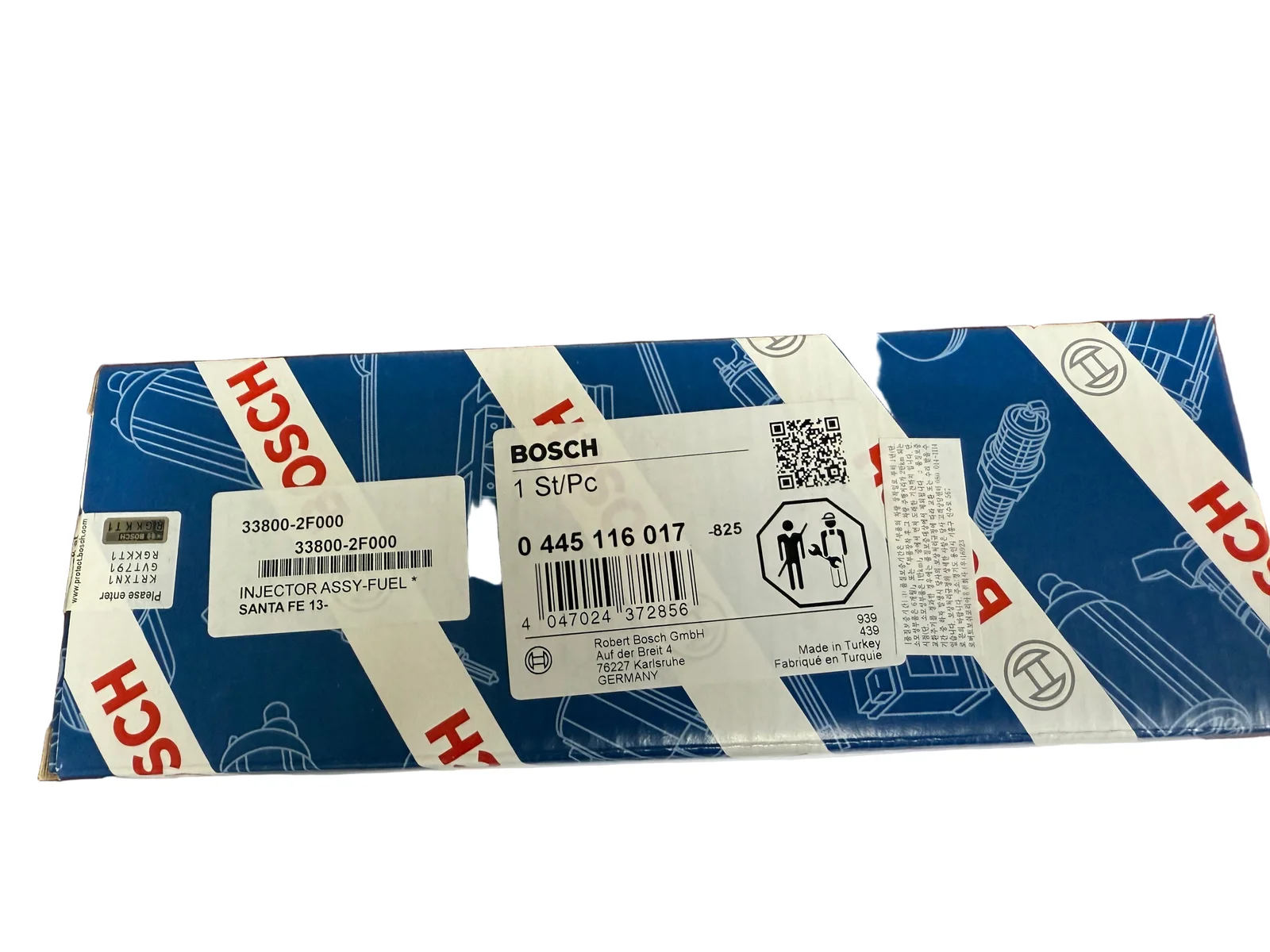 Inyector Kia Carens 2013 a 2019 Bosch 338002A800 2