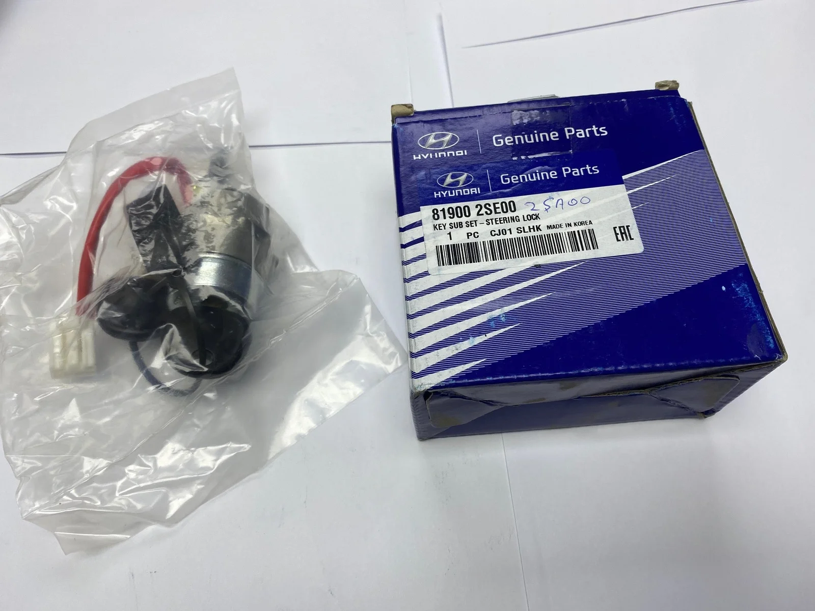 Chapa De Contacto Original 819002Wh01 New Santa Fe 13-18