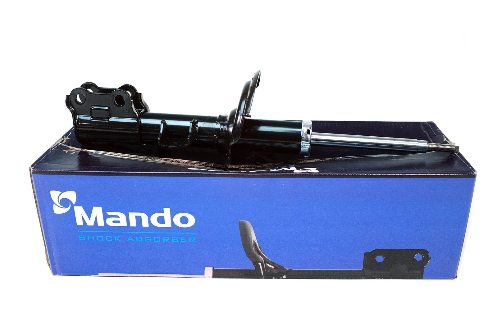 Amortiguador Delantero Derecho Mando Korea 546604H050 New H1 08-14