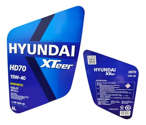 Aceite Motor Hyundai Xteer 15W40 6 Litros Diesel 4