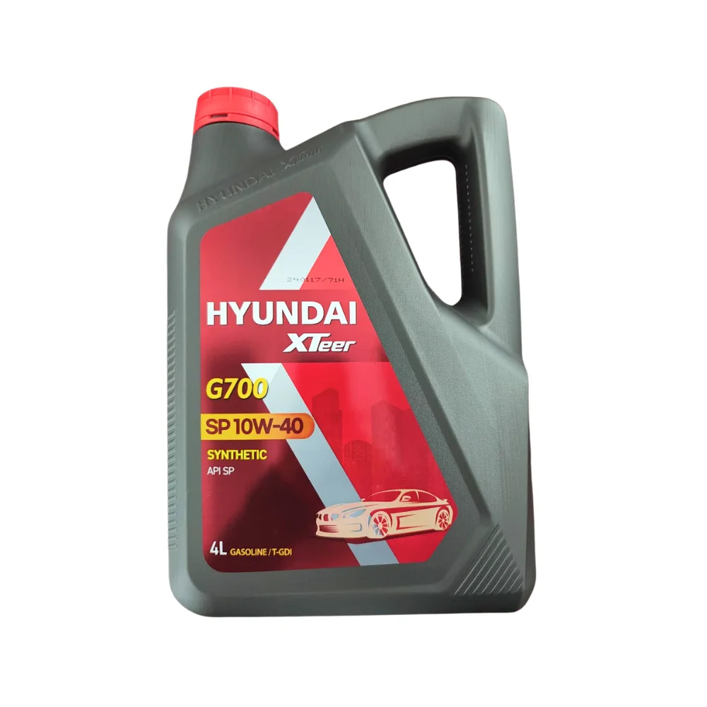 Aceite Motor Hyundai Xteer G700 10W40 Semisintético 4 Litros