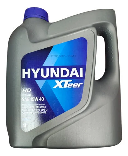 Aceite Auto Hyundai 15w40 4 Litro Hd Xteer Original