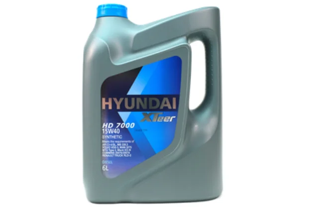 Aceite Para Motor Hyundai Xteer Sintético Diesel 5W30 6 Litros Motor con Dpf 2