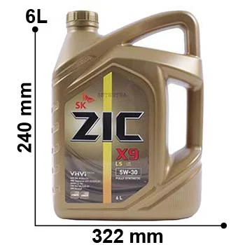Bidon 10W40 4 Litros Sintetico Marca Zic Korea 2