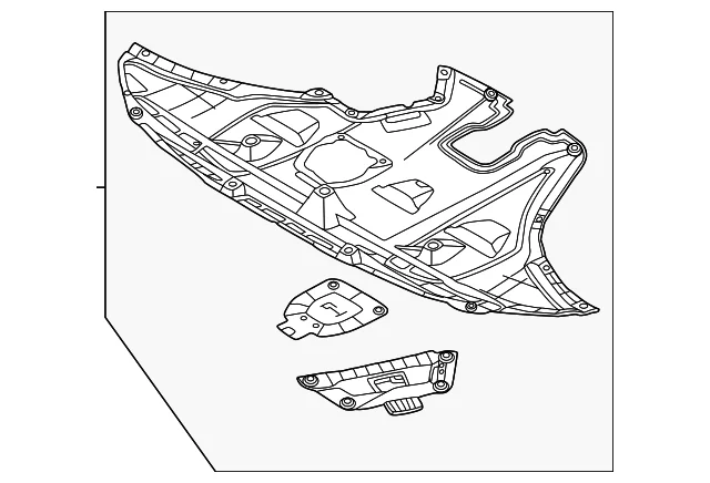 Cubre Motor Hyundai All New Tucson 2021 a 2024 Original 29110N9000