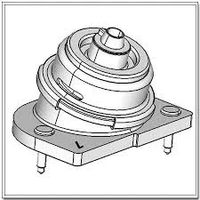 Soporte Motor Delantero Ssangyong Actyon 2006 12 Motor 2 0 cc Original 2072009A00