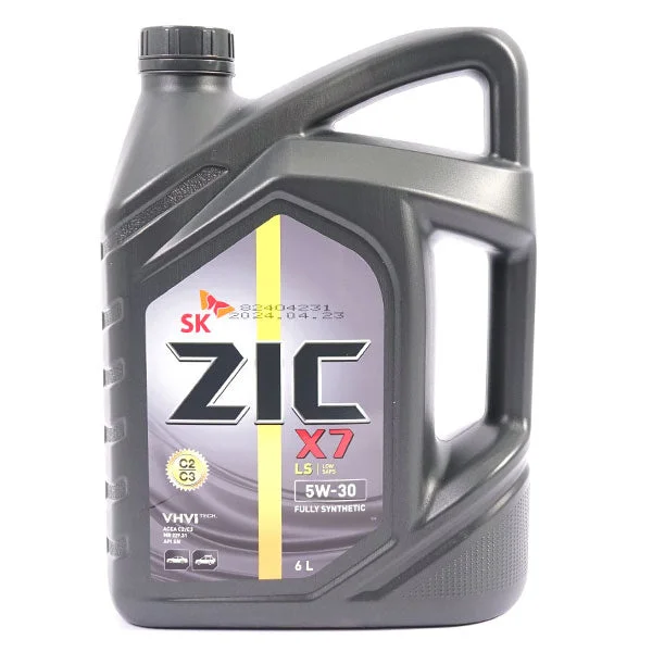 Bidon Aceite 5W30 4 Litros Zic X7 Sintetico