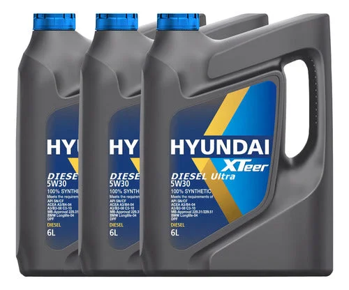 Aceite Motor Hyundai 5W30 Diesel 6 Litros Xteer motores con Dpf 2
