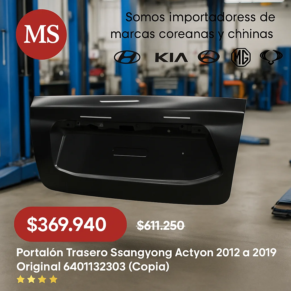 Portalon Ssangyong Grand Musso 2023 a 2026 Original 6401138004 2