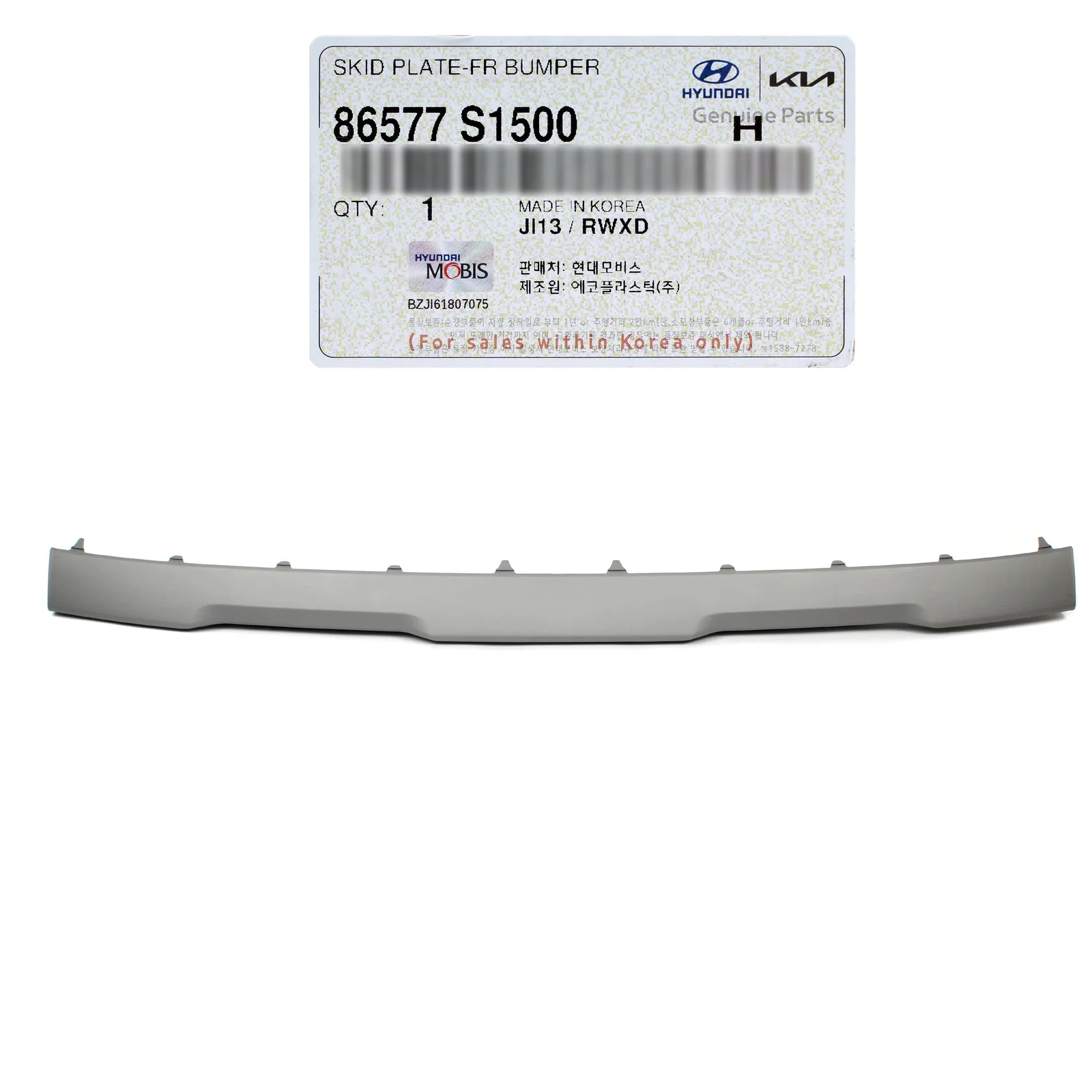 Moldura Inferior Parachoque Del  Hyundai Tucson 2021 25 Original 86577N9000