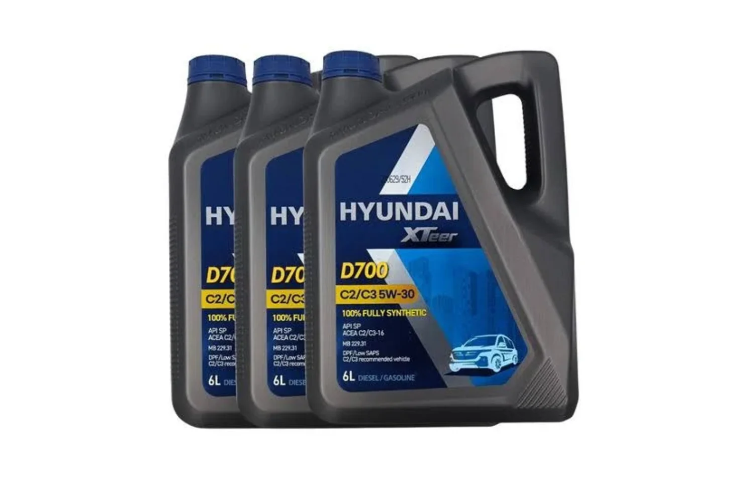 Aceite Hyundai 5W30 Xteer Full Sintetico 18 Litros 3