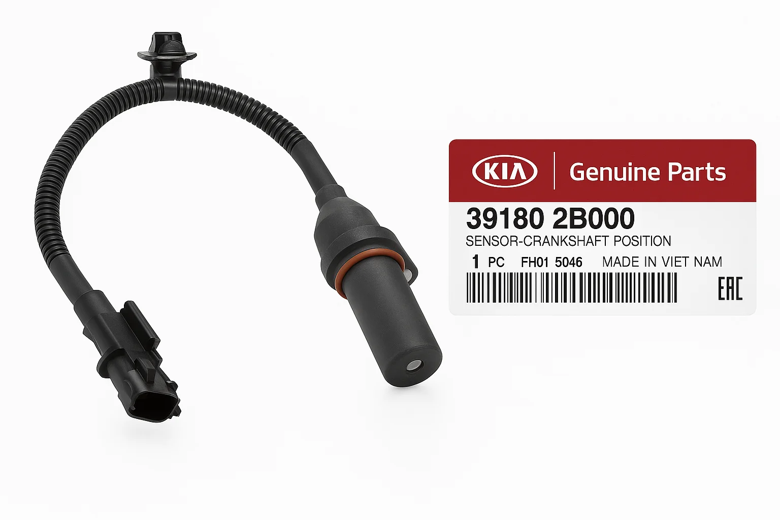 Sensor Posicion Cigueñal CKP Hyundai Tucson Kia Sportage 2021 a 2026 Original 391802U000